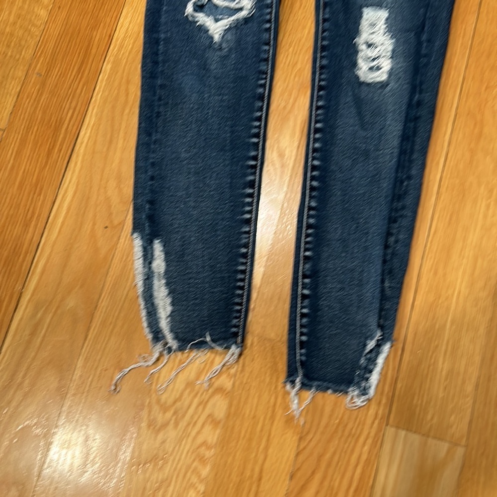 American eagle size 4 super hi-rise Jeggings good condition - Picture 2 of 6